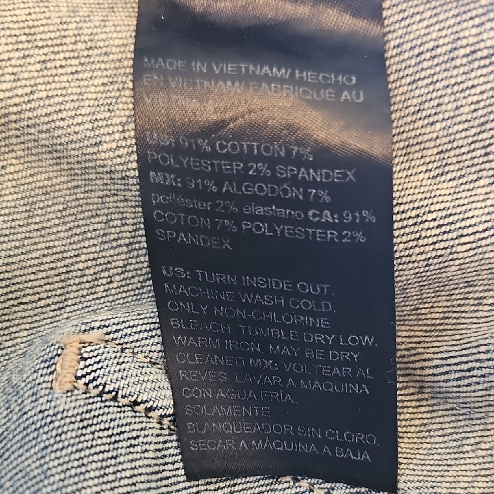 White House Black Market Blue Jean Shorts - Picture 4 of 4